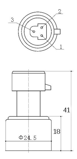 Fuel Oil Water Air Pressure Sensor Anti-Freezing 4-20mA 0.5-4.5V 3.3V Piezo Resistive